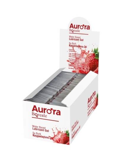 Aurora Boreale 100 Lü 5 Ml Şase Çilekli Kayganlaştırıcı