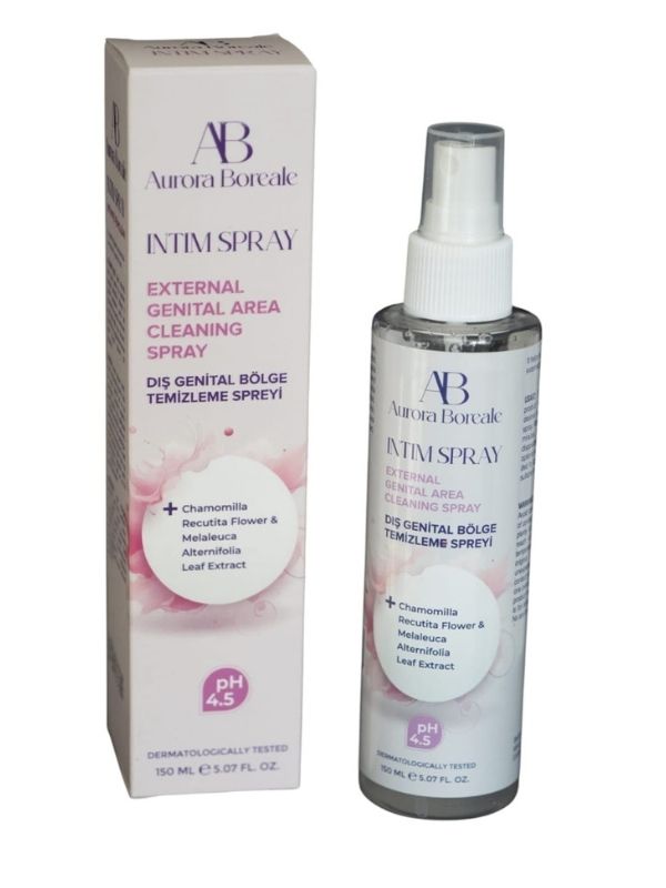 Aurora Boreale 150 Ml İntim Sprey Dış Genital Bölge Temizleme Spreyi - Görsel 2