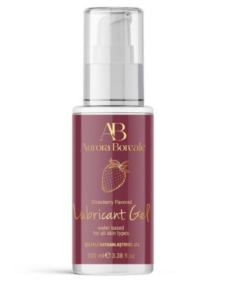 Aurora Boreale Çilek Aromalı Kayganlaştırıcı Jel 100 ML