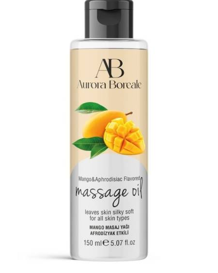 Aurora Boreale Mango Aromalı Afrodizyaklı Masaj Yağı 150 ML