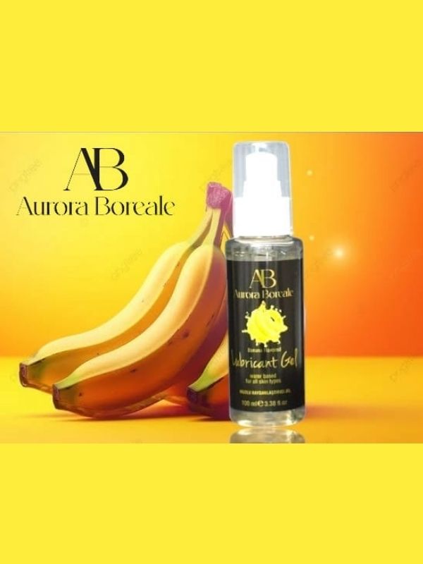Aurora Boreale Muz Aromalı Kayganlaştırıcı Jel  100 ML - Görsel 2