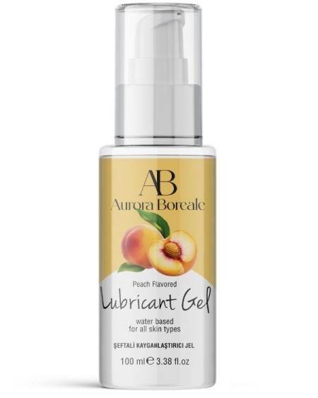 Aurora Boreale Şeftali Aromalı Kayganlaştırıcı Jel 100 ML