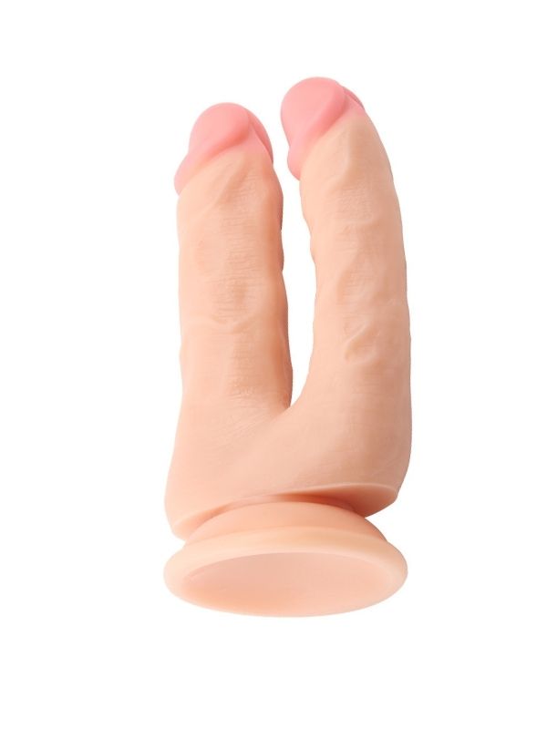 Bromeo Çiftli Kıkırdaklı Gerçekçi Dildo - Görsel 5