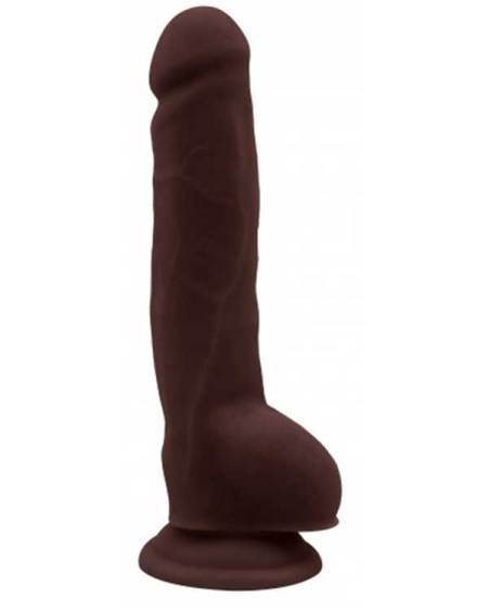 Carnalist Kıkırdaklı Gerçekçi Dildo - 23.5cm Zenci