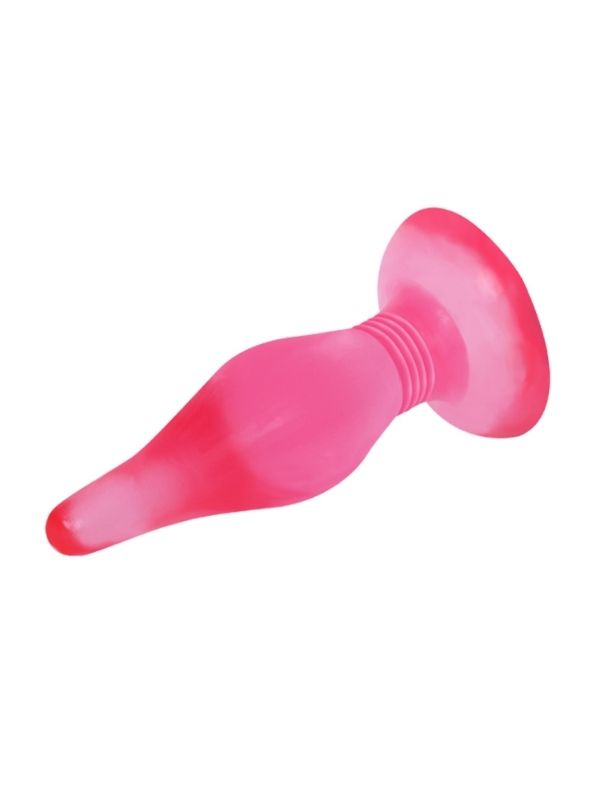 Censan 14,5 cm Vantuzlu Jel Anal Alıştırıcı Plug - Görsel 3