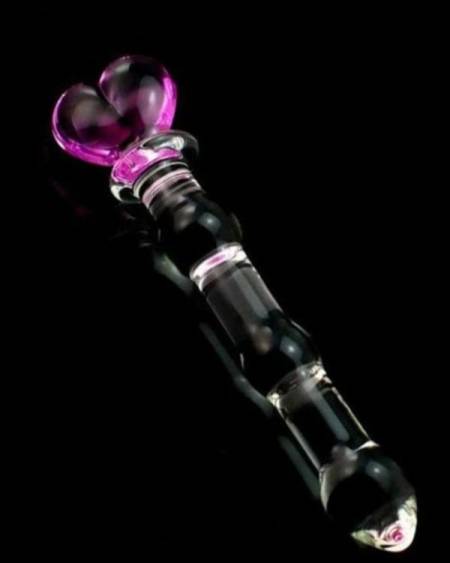 CENSAN 20 cm Boğumlu Cam Dildo