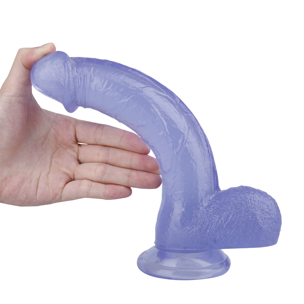Censan 23CM Mor Renk Dildo Penis - Görsel 2