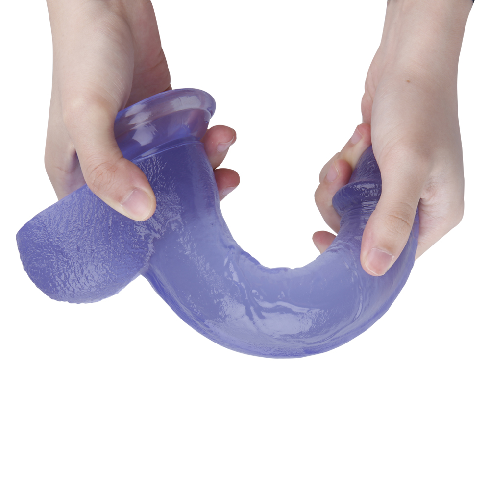 Censan 23CM Mor Renk Dildo Penis - Görsel 4