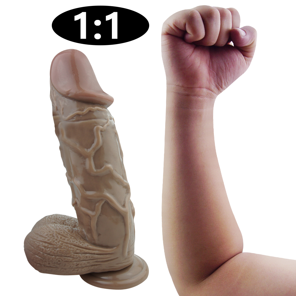 Censan 26CM Gerçekçi Mega Dildo - Görsel 2