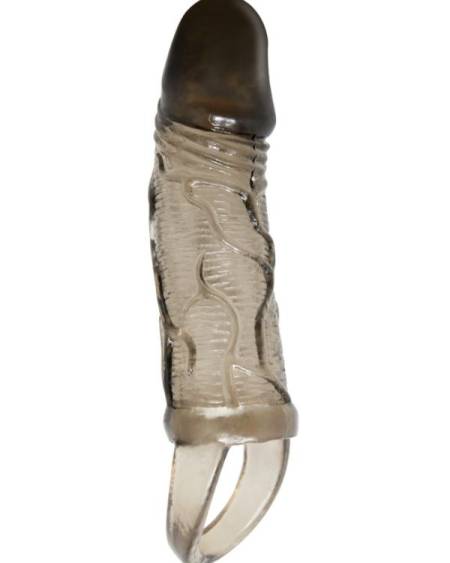 Censan 3 cm Dolgulu Penis Kılıfı Zenci