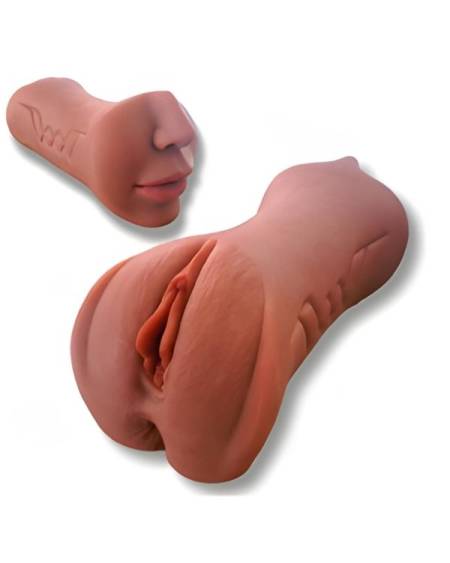 Censan 3 Girişli Vajina Anal Oral Mastürbatör