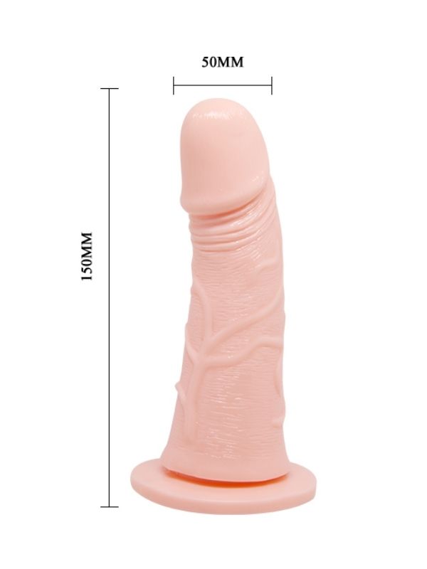 Censan 6 cm Dolgulu İçi Boş Titreşimli Belden Bağlamalı Straplon Kumandalı Vibratör - Görsel 5