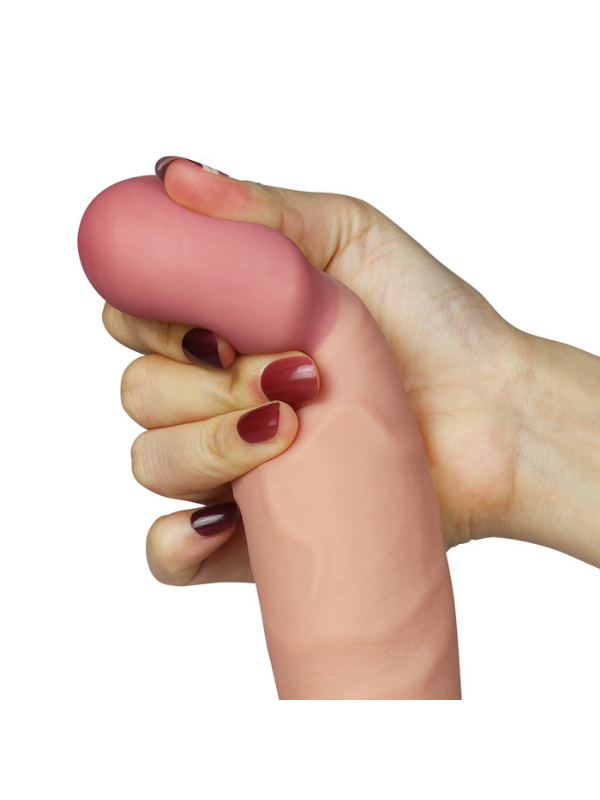 Censan 9 İnç The Ultra Soft Dude Vibrating Realistik Vibratör - Görsel 2