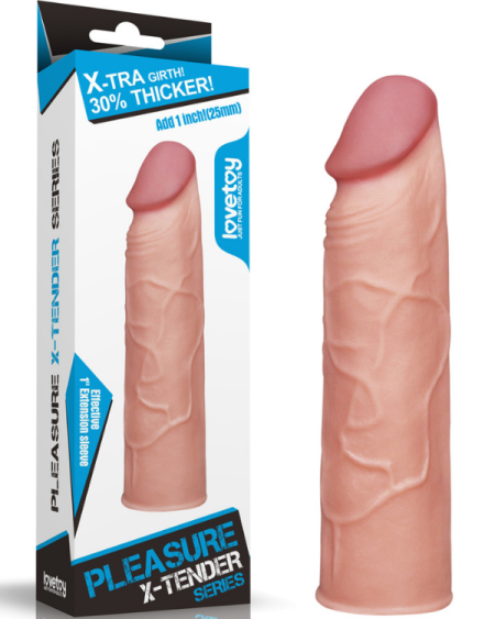 Censan Add 1" Pleasure X Tender Penis Sleeve