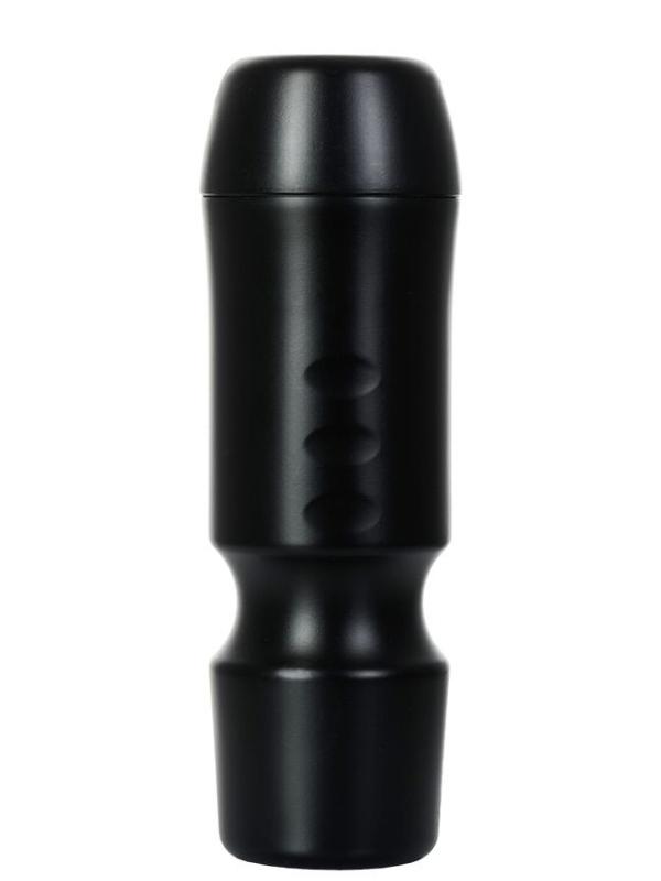 Censan Ağız Oral Mastürbator TPE Siyah 24 cm - Görsel 2
