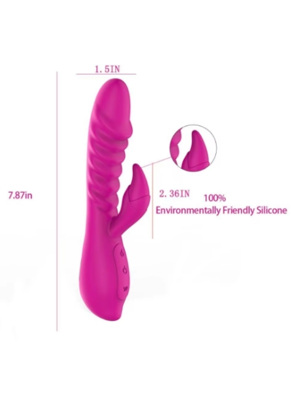 Censan Alica Vibrating Rod Isıtmalı Pembe Vibratör - Görsel 5