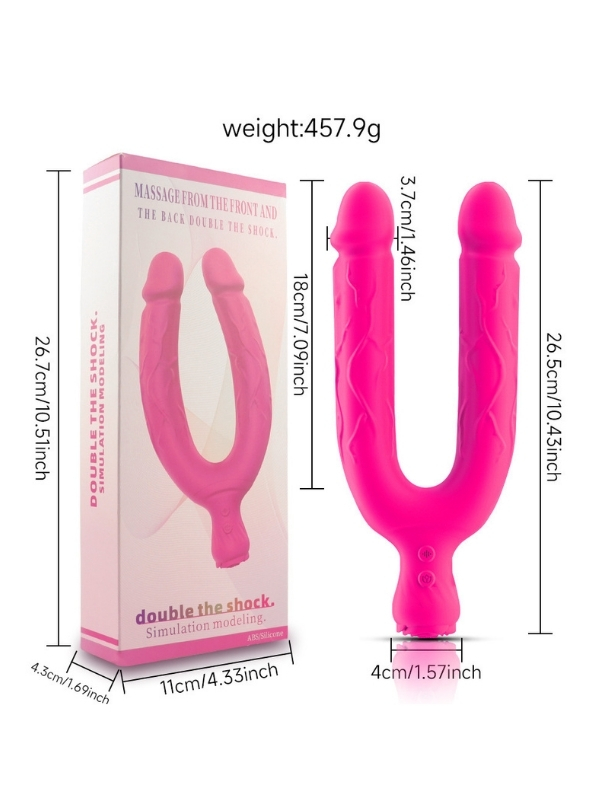 Censan Anesidora Titreşimli Double Modern Vibratör - Görsel 2