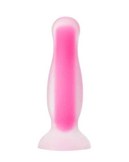 CENSAN Beyond Cain Glow Gece Parlayan Anal Plug , Silikon, Şeffaf, 10 cm