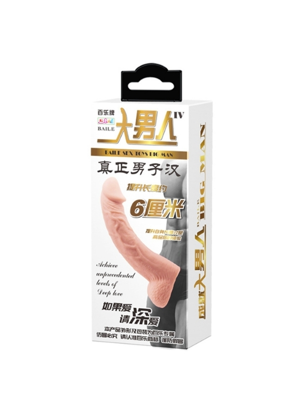 Censan Big Man Gerçekçi Penis Uzatıcı Kılıf - Görsel 5