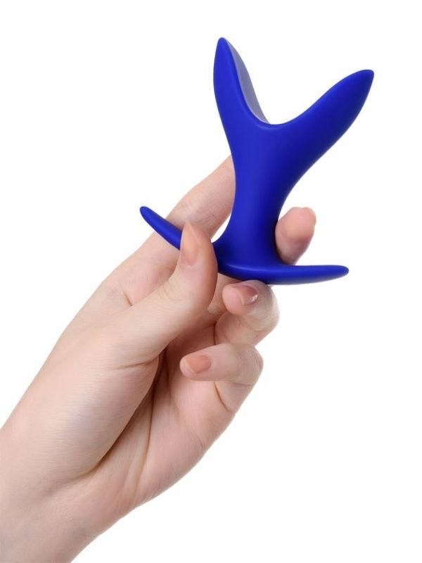 Censan Bloom Genişleyen Anal Plug Mavi 8,5 cm - Görsel 5