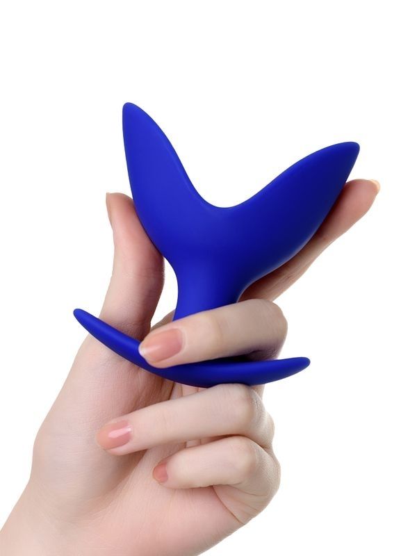 Censan Bloom Genişleyen Anal Plug Mavi 9,5 cm - Görsel 4