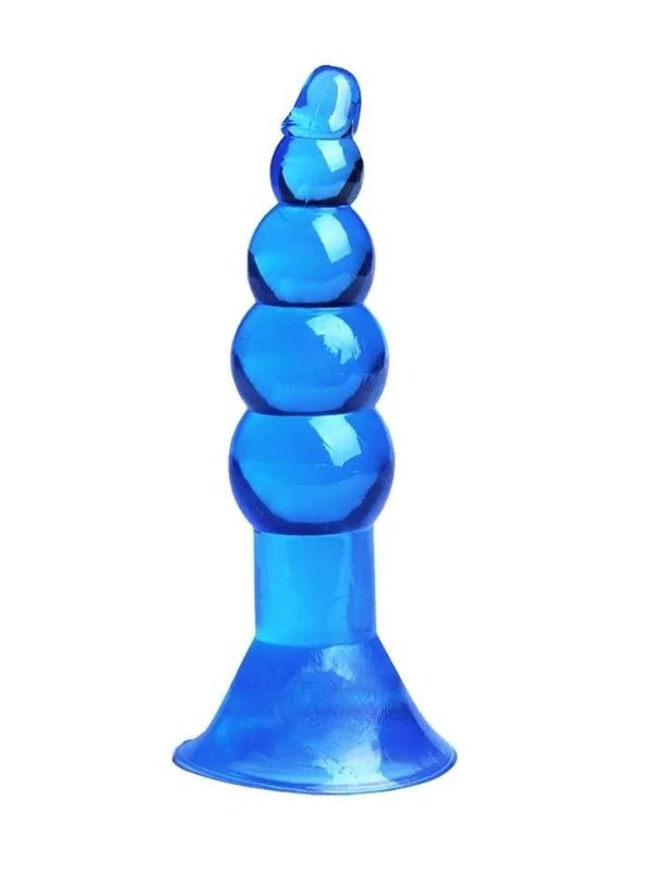 Censan Boğumlu Anal Plug Karışık Renklerde 11 cm - Görsel 5