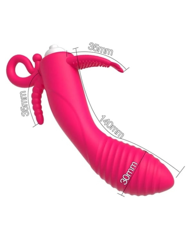 Censan Censan 3’ü 1 Arada Anal, Vajinal ve Klitoral Uyarıcı Titreşimli Vibratör - Görsel 2