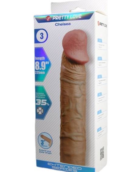 Censan Chelsea Gerçek Hissiyatlı Uzatıcı Penis Kılıfı