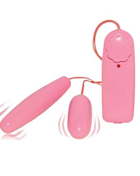 CENSAN Çiftli Pembe Kumandalı Yumurta Vibratör