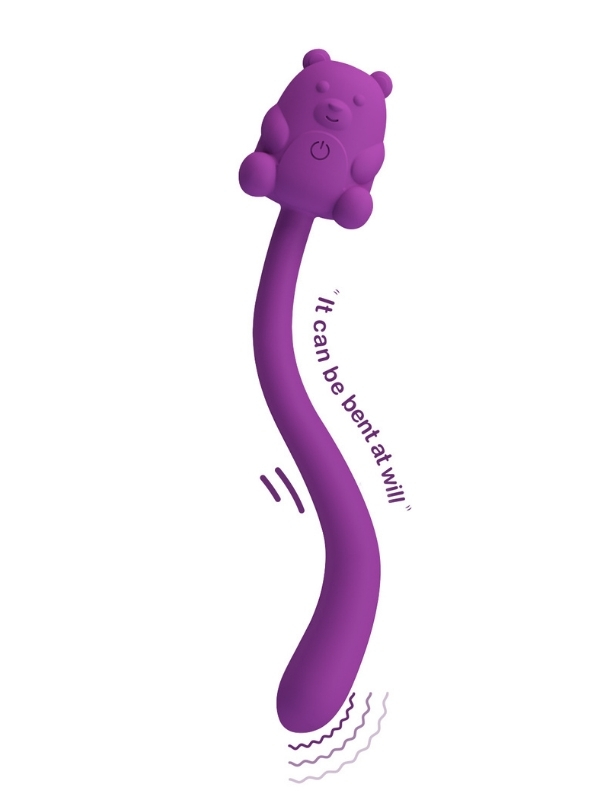 Censan Cute Bear Flirting Stick Modern Vibratör - Görsel 5