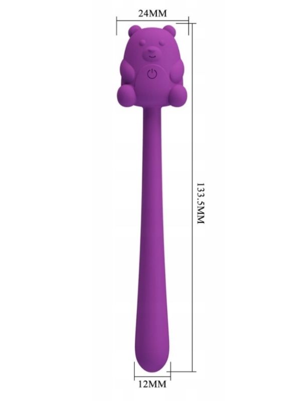 Censan Cute Bear Flirting Stick Modern Vibratör - Görsel 2