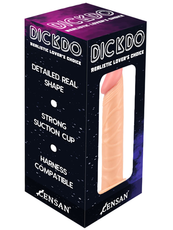Censan Dickdo Gerçekçi Dildo Penis 14cm - Görsel 2