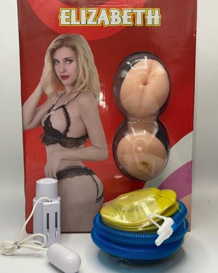 Censan Elizabeth Gerçekçi Sarışın Şişme Bebek