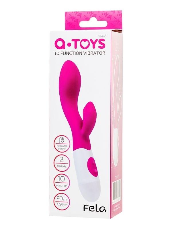 Censan Fela Klitoral Vibratör  silikon pembe 20,5 cm - Görsel 2
