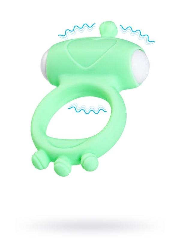 Censan Fowd Titreşimli Penis Halkası silikon yeşil 2,6 cm - Görsel 5