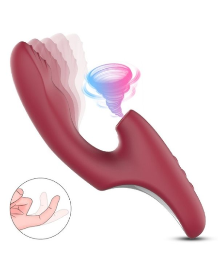 Censan FoxShow Kissers G10 Şarjlı Akıllı Rabbit Vibratör – G-Spot & Klitoris Uyarıcı | Çift Motorlu | Dalga Hareketli | Su Geçirmez