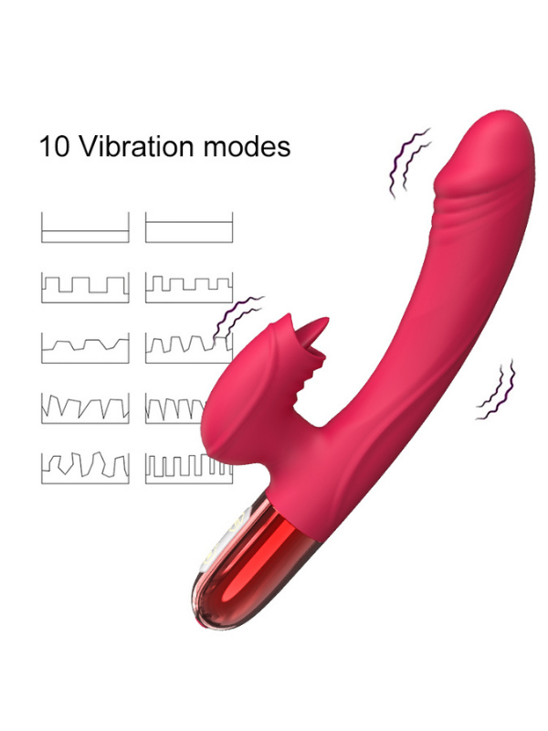 Censan FoxShow LIVMAN FOX V2 Isıtmalı Titreşimli Vibratör - Görsel 3