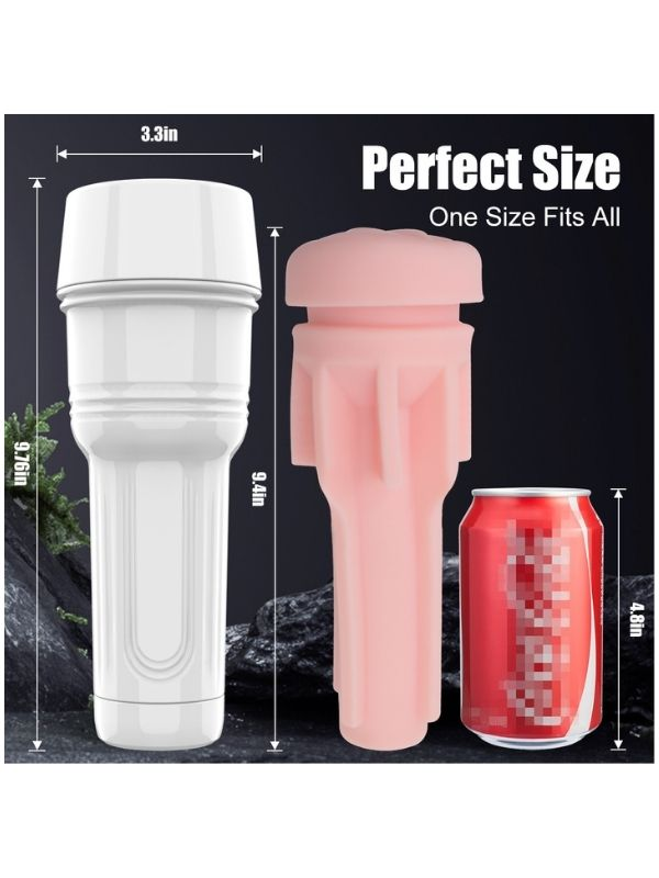 Censan FoxShow MEIPER M310 Erkek Mastürbatör Kupası – TPE + ABS | Tıbbi Silikon | Su Geçirmez | 600g - Görsel 3
