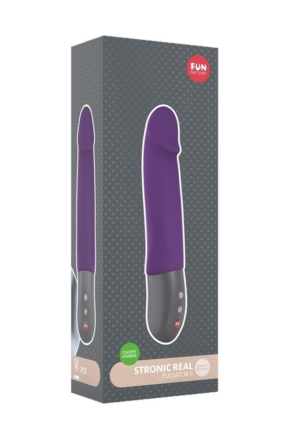 Censan Fun Factory STRONİC REAL Vibratör - Mor - Görsel 4