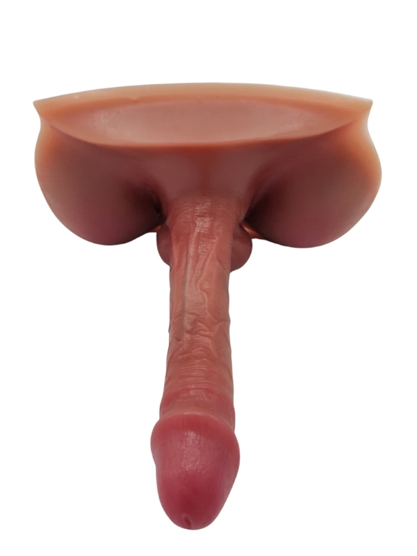 Censan Gerçekçi Yarım Vücut Dildo Mastürbatör 19 CM - Görsel 5