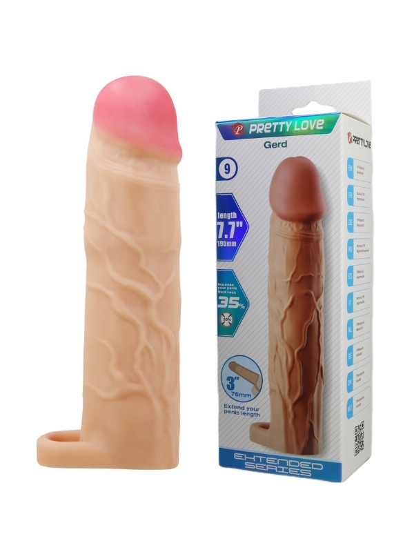 Censan Gerd Gerçek Hissiyatlı Uzatıcı Penis Kılıfı - Görsel 4