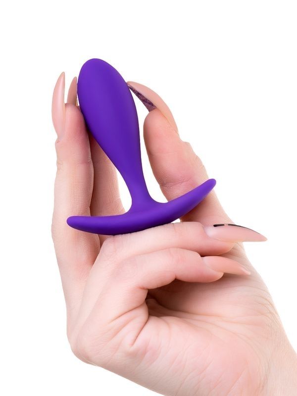 Censan Hub Anal Plug Mor 7,2 cm - Görsel 4