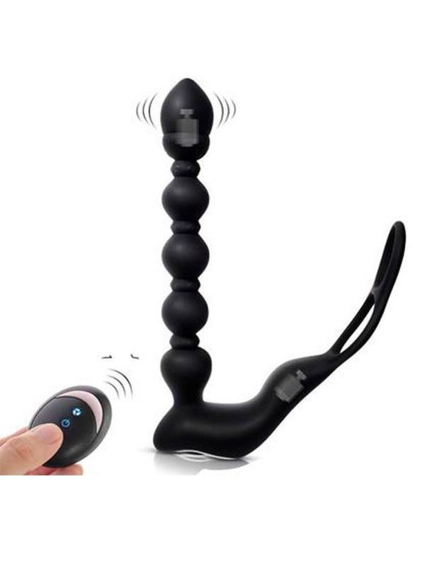 Censan Isıtmalı Penis Halkalı Anal Prostat Vibratör - Görsel 5