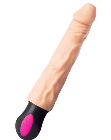 Censan Isıtmalı Realistik Vibratörü TPE Ten 25 cm