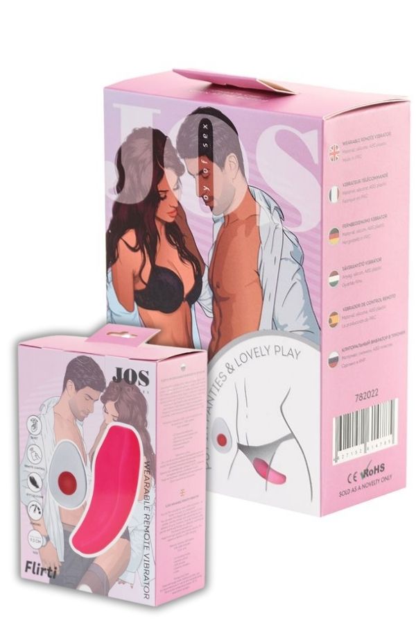 Censan Jos Flirty Uzaktan kumandalı Giyilebilir Klitoral Vibratör - Görsel 5