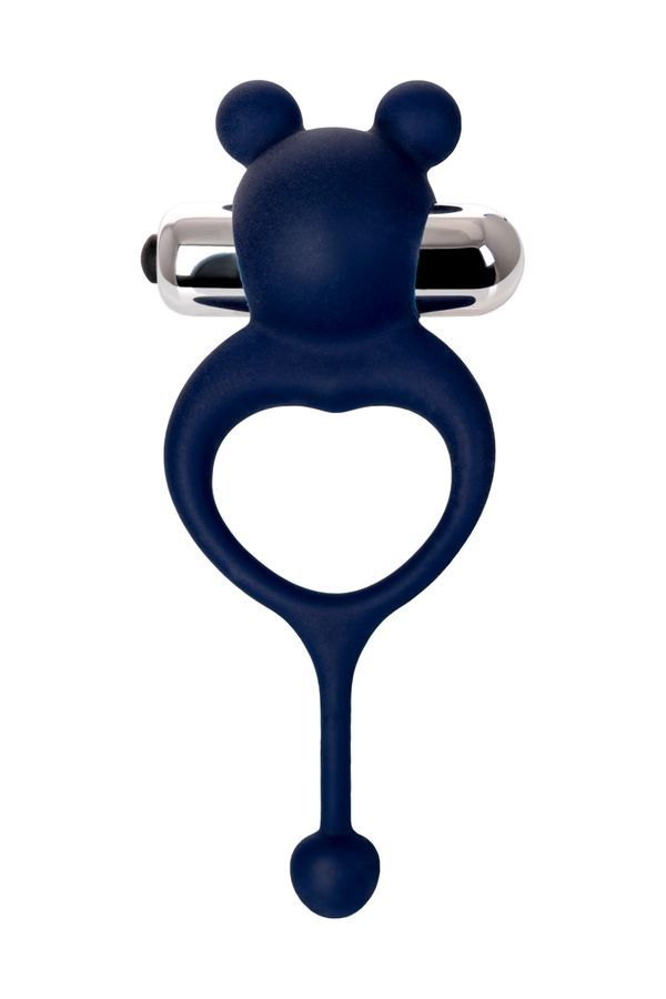 Censan Jos Mickey Kuyruklu ve Titreşimli Mavi Penis Halkası - Görsel 2