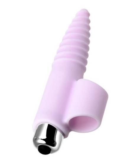 Censan Jos Nova Parmak Ucu Anal Plug pembe 9 cm