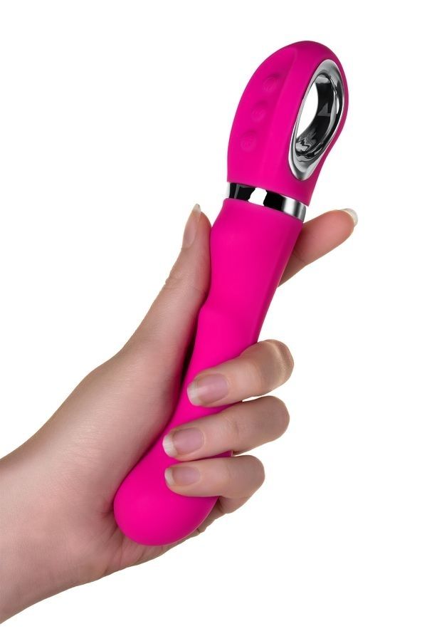 Censan Jos Pilo 20cm WOW modlu Pembe Vibratör - Görsel 3