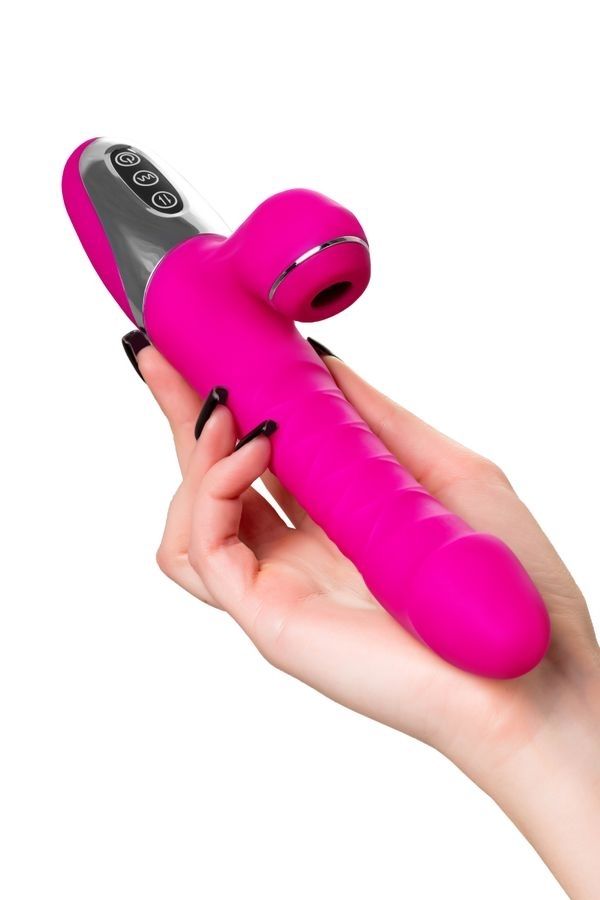 Censan Jos TO-FROLLY Yukarı Aşşağı Hareketli ve Vakumlu Vibratör 21,5 cm - Görsel 4