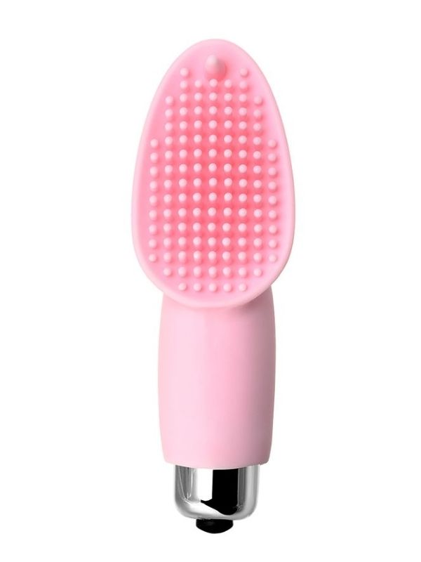 Censan Jos Twity Parmak Vibratör silikon pembe 10,2 cm